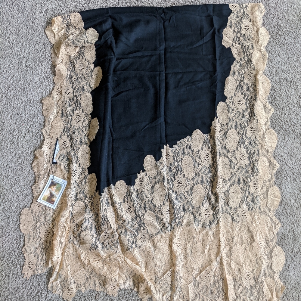 NWT cashmere pashmina